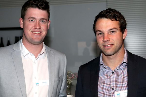 GYP Networking Breakfast with Jem Fuller.  Ben Davis and Al Hickey. Picture: Mike Dugdale