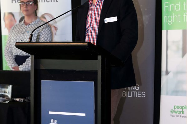GYP Networking Breakfast with Jem Fuller.  Brenden Calagari. Picture: Mike Dugdale