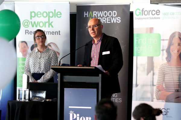 GYP Networking Breakfast with Jem Fuller.  Brenden Calagari. Picture: Mike Dugdale